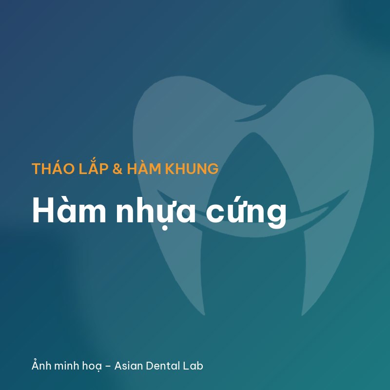 Hàm nhựa cứng